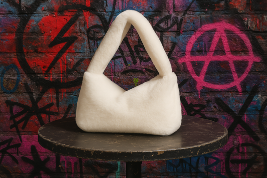 White / Black super soft bag