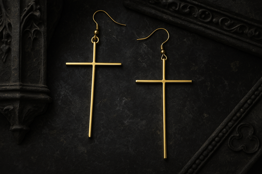 XL Cross earrings (3 colors)