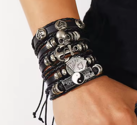 Set of bracelet skeleton (2 styles)