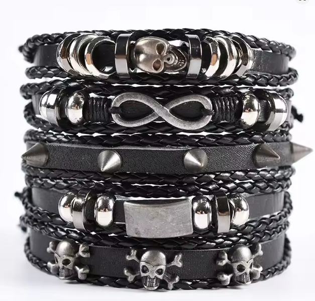 Set of bracelet skeleton (2 styles)