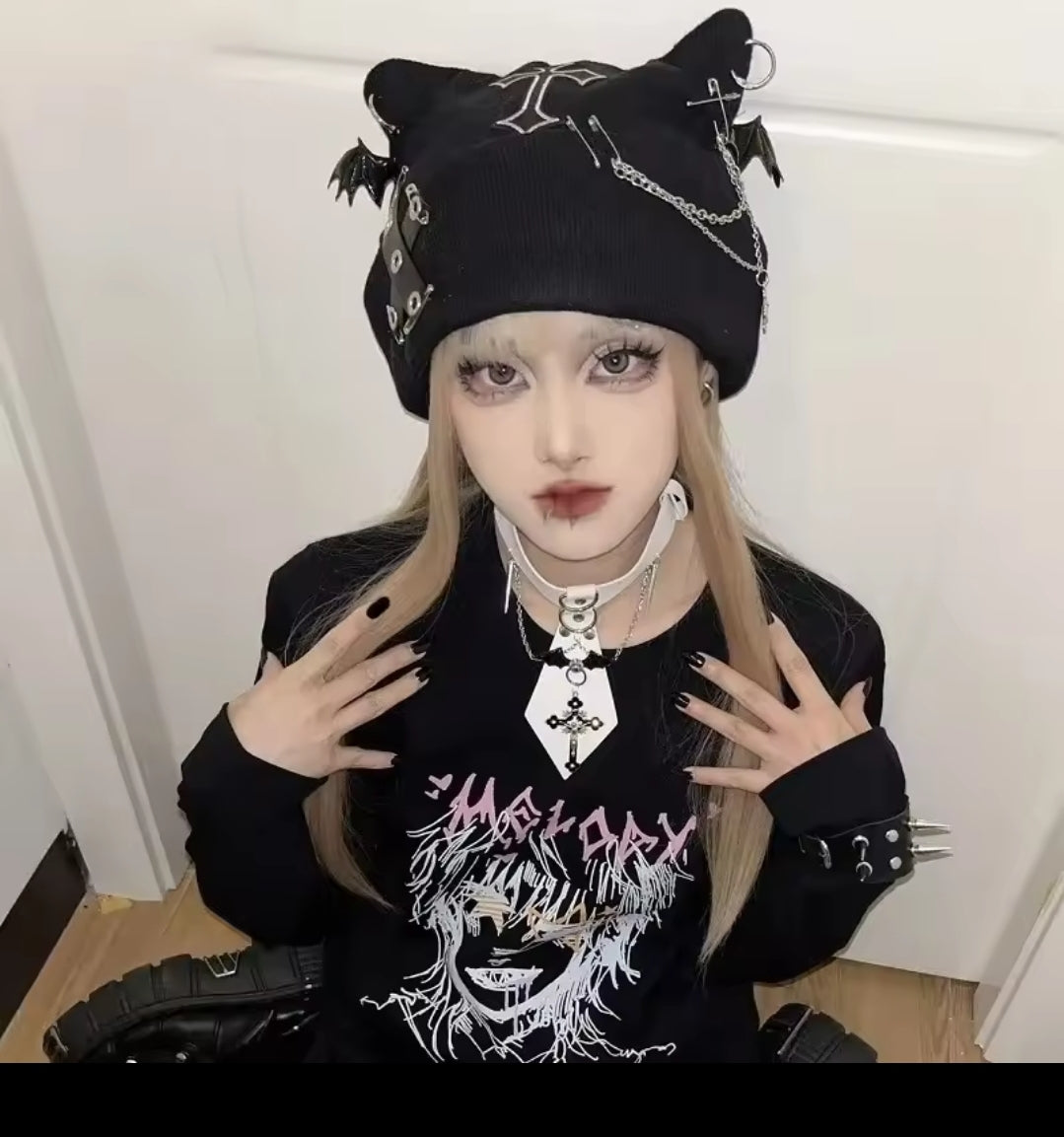 Black Punk hat