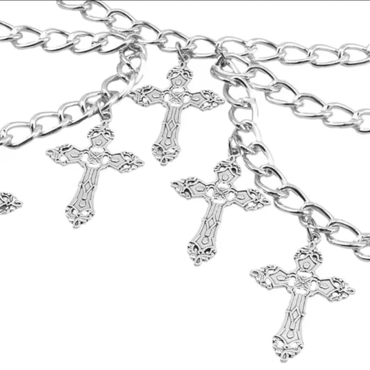 Belt Chain with Crosses (3 colors)