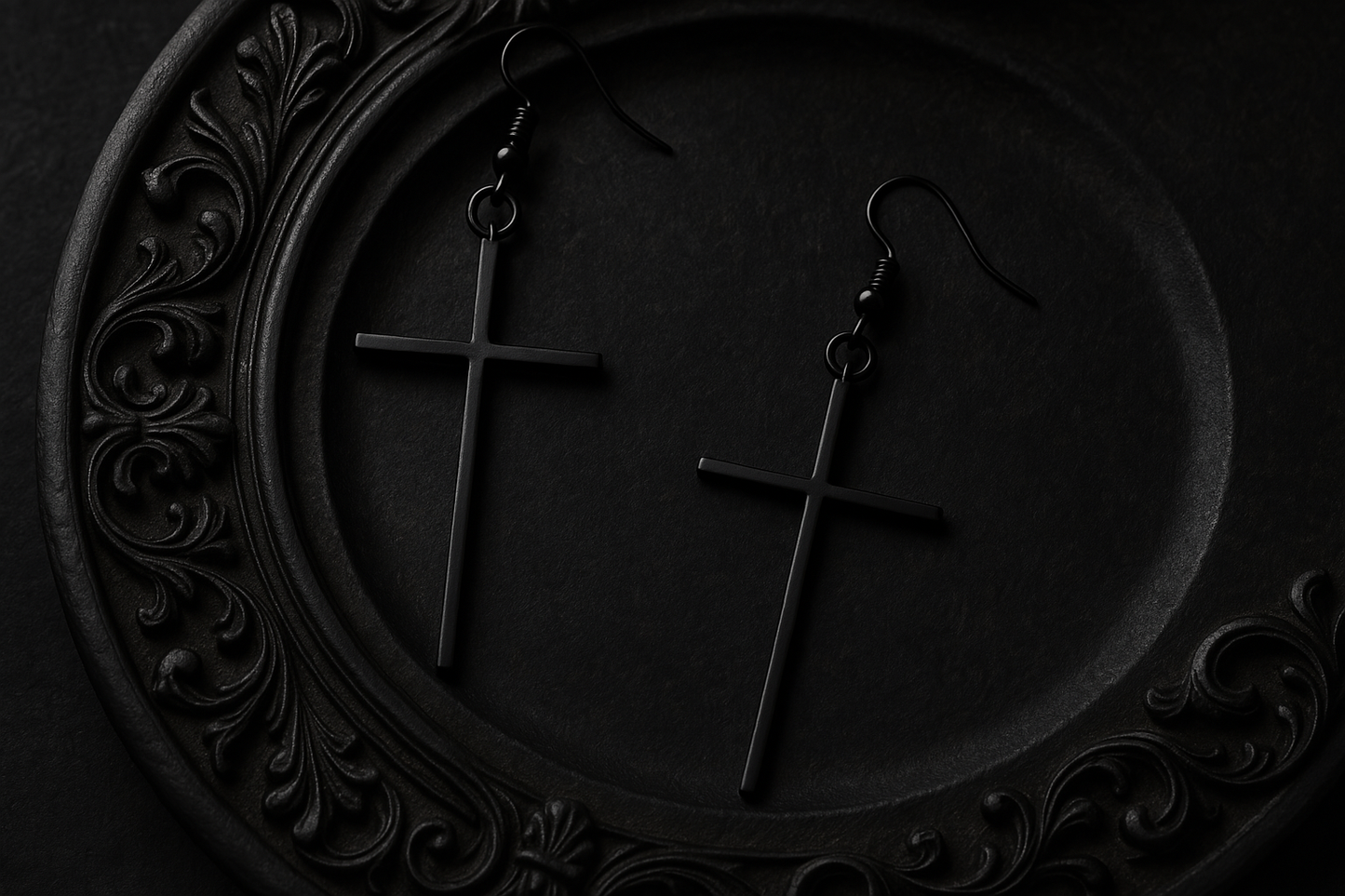XL Cross earrings (3 colors)