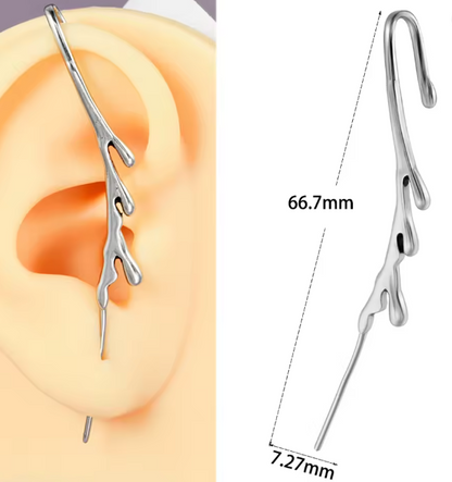 Single Silver earring