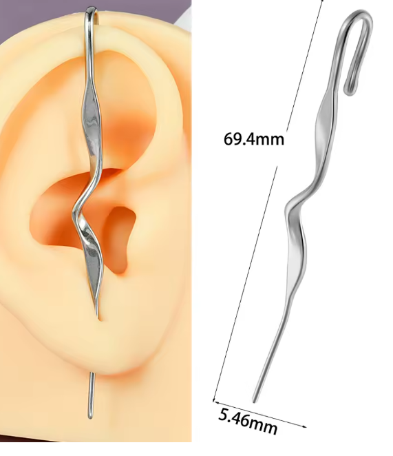 Single Silver earring