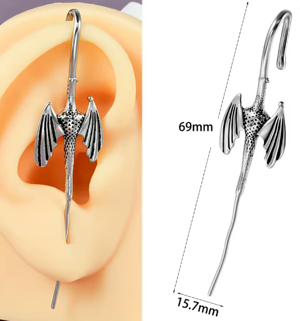 Single Silver earring