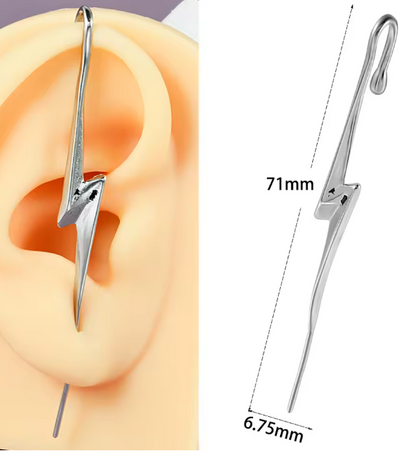 Single Silver earring
