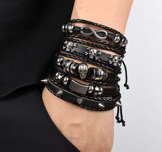 Set of bracelet skeleton (2 styles)