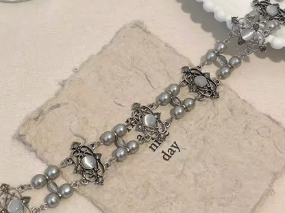 Baroque Pearl Choker Necklace 🤍