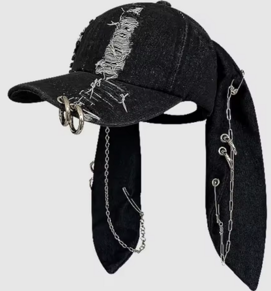 🖤 Rebel Stitch Cap – The Sherry Cult Exclusive 🖤