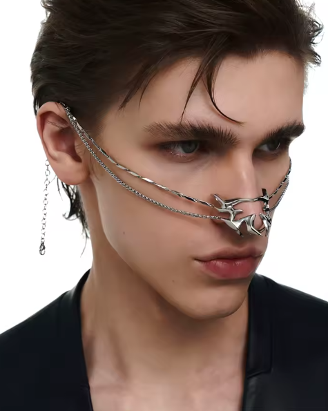 Unisex MASK face jewelry