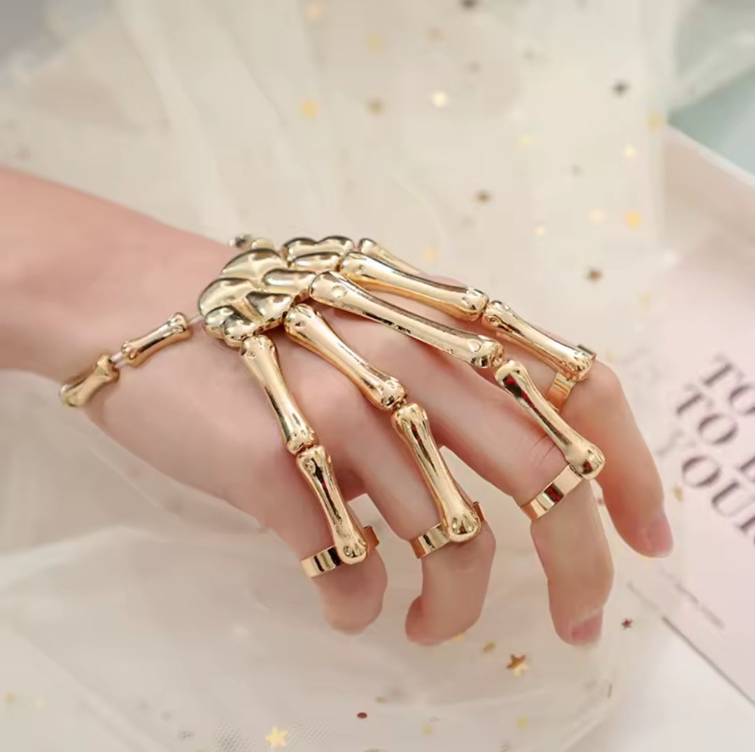Skeleton hand jewelry (3 colors)