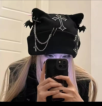 Black Punk hat